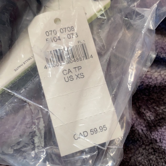 NWT OFFLINE By Aerie Real Me High Waisted Crossover Legging 7/8 - Black XS (2) - Picture 4 of 4